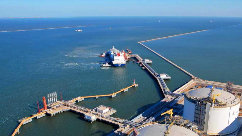 China's First Two-Berth LNG Terminal Put Into Operation In Tianjin ...