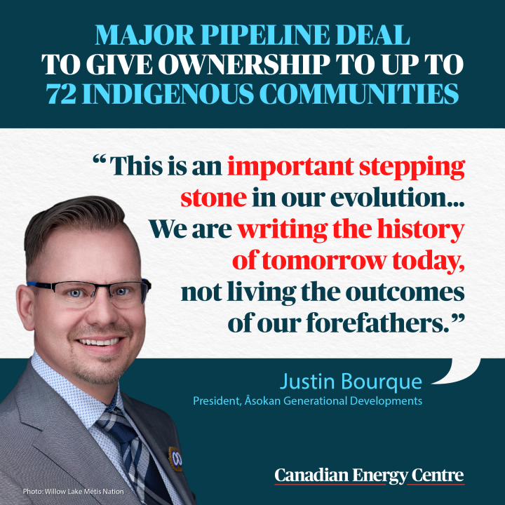 GRAPHIC: Major pipeline deal to give ownership to up to 72 Indigenous communities