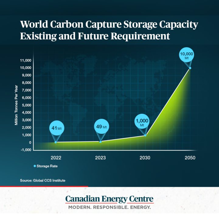 GRAPHIC: World carbon capture storage capacity