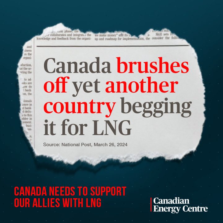 GRAPHIC: Canada brushes off yet another country begging it for LNG