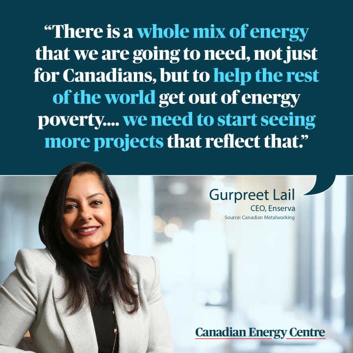 GRAPHIC: “There is a whole mix of energy that we are going to need, not just for Canadians, but to help the rest of the world”