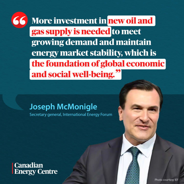 GRAPHIC: “More investment in new oil and gas supply is needed”