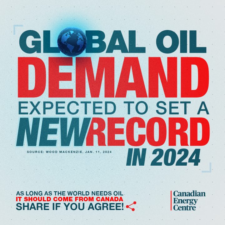 GRAPHIC: Global oil demand expected to set a new record in 2024