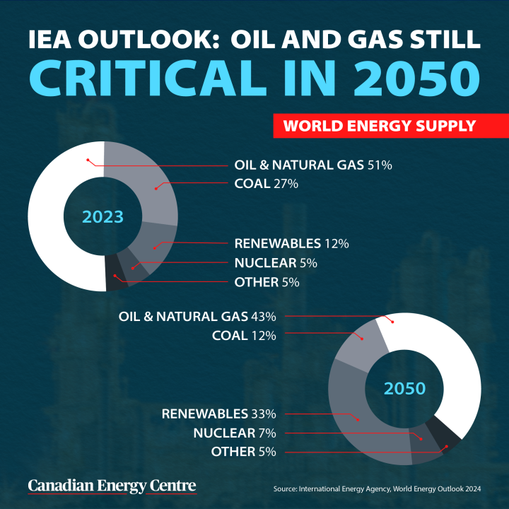 GRAPHIC: Oil and gas still critical in 2050