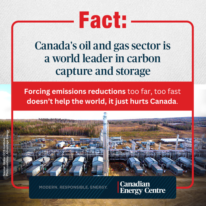 GRAPHIC: Canada’s oil and gas sector is a world leader in carbon capture and storage