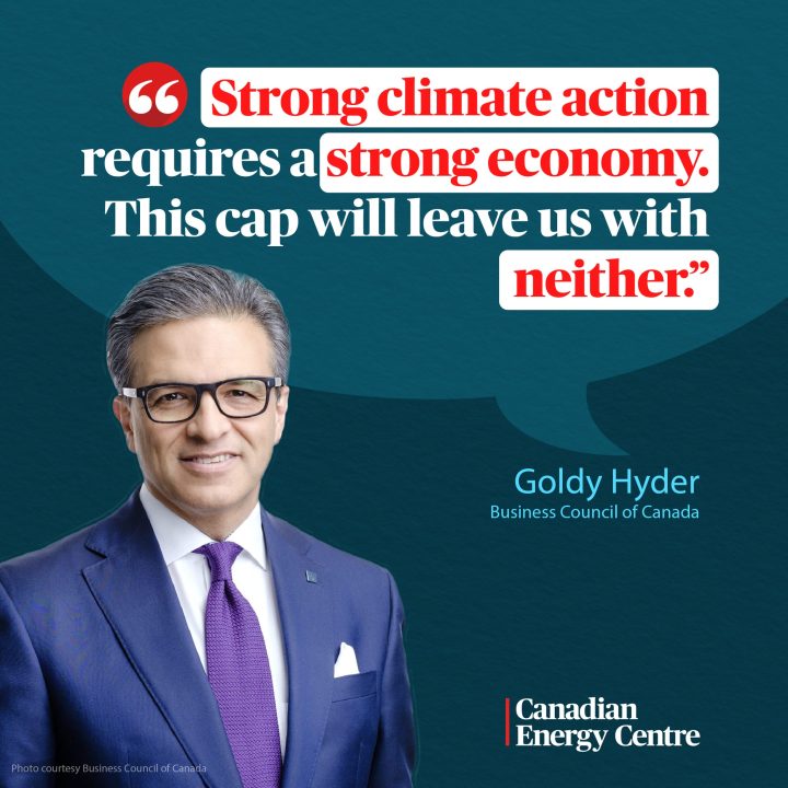 GRAPHIC: “Strong climate action requires a strong economy. This cap will leave us with neither.”