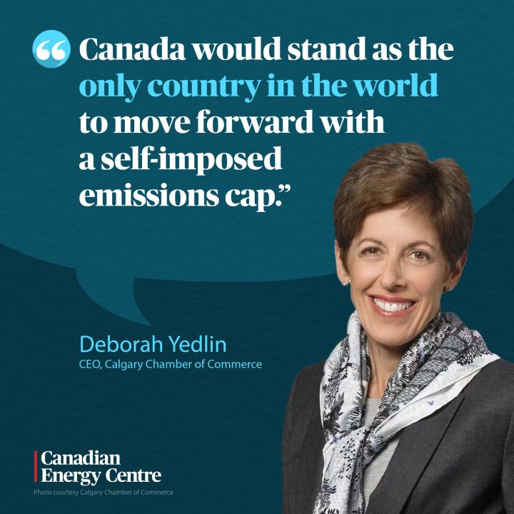 GRAPHIC: “Canada would stand as the only country in the world to move forward with a self-imposed emissions cap.”