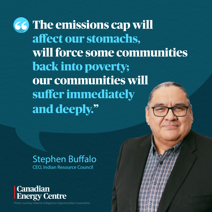 GRAPHIC: “The emissions cap will affect our stomachs, will force some communities back into poverty…”